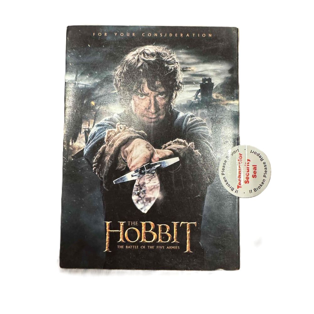 FYC The Hobbit Battle Of Five Armies MGM DVD Awards Consideration Rare